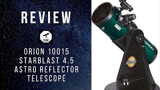 Orion 10015 StarBlast 45 Astro Reflector Telescope REVIEW 2020 7  Telescope zone [upl. by Nyliram178]