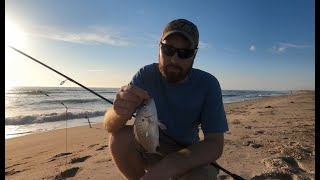 Surf Fishing with How To  Virginia Beach VA  August 2020 [upl. by Tema]