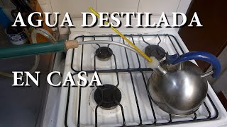 Como Hacer Agua Destilada en Casa [upl. by Pilloff112]