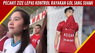 DETIK” ZIZE KEGIRANGAN BAPER SELEBRASI ARHAN PRATAMA BIKIN GOL [upl. by Olia]