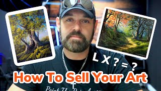 How To Price Your Art To Sell In 7 Minutes  Explained  Paintings By Justin [upl. by Joaquin]