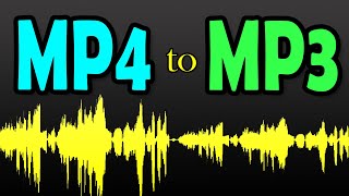 How to convert MP4 to MP3 in Adobe Premiere Pro [upl. by Gerty967]