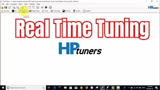 Real Time Tuning the VE Table with HP Tuners [upl. by Natsirhc]