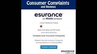 Esurance Insurance Companion Complaints and Reviews claims [upl. by Adnoloy]