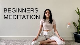 10Minute Guided Meditation For Complete Beginners  Mindful Breath amp Body Awareness [upl. by Llewop]