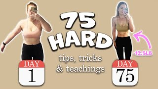 how i lost 7kg and became happy again  75HARD EXPERIENCE [upl. by Lebezej]