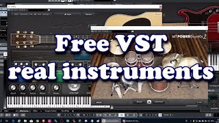 Free Realistic Instruments VST 2019 [upl. by Admama]