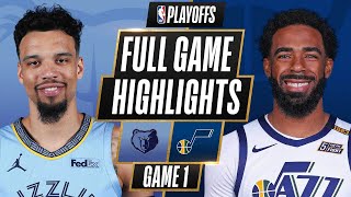 8 GRIZZLIES at 1 JAZZ  FULL GAME HIGHLIGHTS  May 23 2021 [upl. by Grayson]