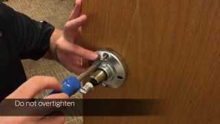 Falcon K Series Lock Installation [upl. by Chassin]