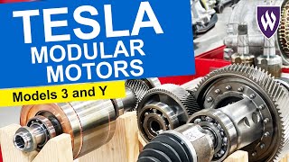 Tesla Model 3 and Y Modular Motors [upl. by Rebor265]