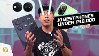 10 BEST Phones UNDER PHP 10K 1H 2024 [upl. by Yar]