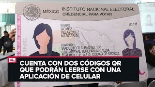 INE lanza nueva credencial de elector con 24 elementos de seguridad [upl. by Edlin991]