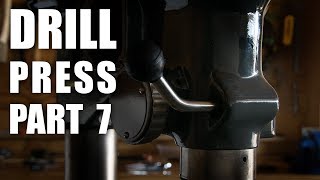 Drill Press Restoration Part 7  Spindle amp Quill [upl. by Ardnasak]