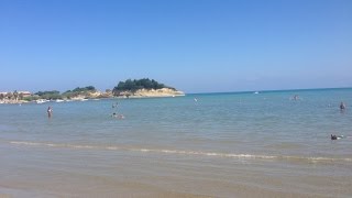 Sidari Beach Corfu Greece [upl. by Suoiluj]