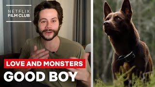 Dylan O’Brien Gushes Over His OnScreen Dog  Love and Monsters  Netflix [upl. by Doerrer]