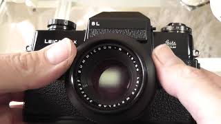 Leicaflex SL 35mm SLR Film Camera Review  Overview [upl. by Hashum]