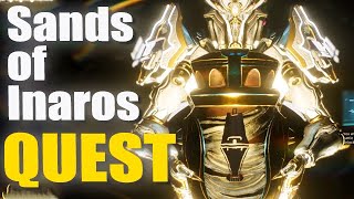 SANDS OF INAROS WITH INAROS PRIME  BARO KITEER QUEST  Warframe [upl. by Fianna]