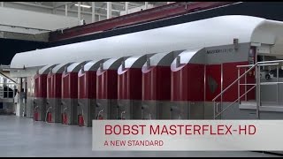 BOBST MASTERFLEXHD Flexographic printing press [upl. by Enirehtakyram]