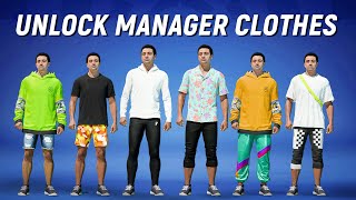 Unlock Manager Clothes Mod For FIFA 22  TU17 [upl. by Leaper579]