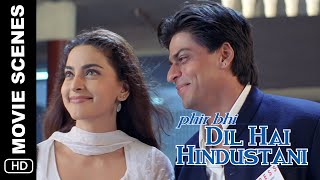 Lets call it quits  Phir Bhi Dil Hai Hindustani  Romantic Scene  Juhi Chawla Shah Rukh Khan [upl. by Theodor726]