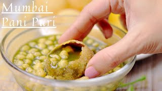 Mumbai Pani Puri made from scratch How to make Pani Puri at home best Pani Puri Recipe streetfood [upl. by Aerdnek148]