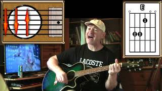 Learn To Fly  Foo Fighters  Acoustic Guitar Lesson Live acoustic version easyish [upl. by Nibuz]