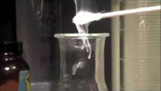 HYDROCHLORIC ACID and AMMONIA reaction [upl. by Neelhtak]