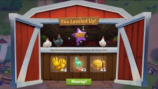 LEVEL 100 REACHED  Farmville 2 Country Escape  Gameplay 2 [upl. by Aitnwahs330]