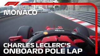 Charles Leclercs Onboard Pole Lap  2021 Monaco Grand Prix  Pirelli [upl. by Llennahs]