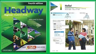 New headway beginner fourth edition unit 1 [upl. by Tamma]