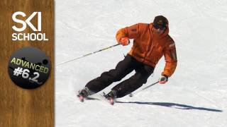 HOW TO CARVE on Skis  Advanced Ski Lesson 62  Carving [upl. by Nadab]