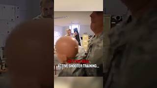 Military base active shooter scenario training‼️🤯 military army combat war [upl. by Duma]