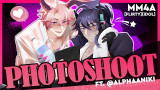 Photoshoot  ASMR RP  MM4A Flirty Idol ft AlphaAniki [upl. by Tuneberg510]