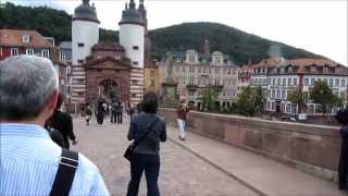 Historic old town Altstadt of Heidelberg Germany [upl. by Woo]