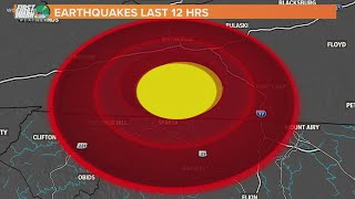 DID YOU FEEL IT 51 magnitude earthquake in North Carolina [upl. by Silloh]