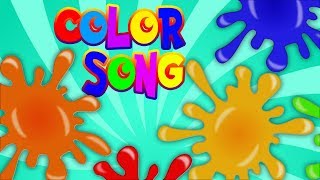 Les chansons sur les couleurs  comptines éducatives pour apprendre  color song [upl. by Fleeman]