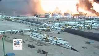 2012 Gas plant explosion Mexico [upl. by Ramled614]