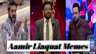 Aamir Liaquat Memes Compilation  Thug Life Of Aamir Liaquat [upl. by Selokcin]