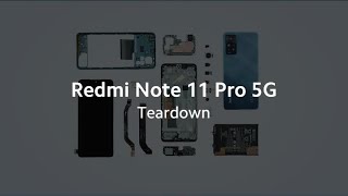 Redmi Note 11 Pro 5G Teardown [upl. by Eneleahs78]