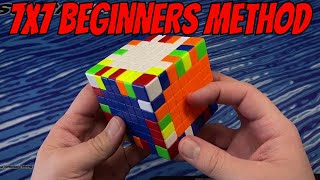 7x7 Rubiks Cube Tutorial FOR BEGINNERS [upl. by Altis690]