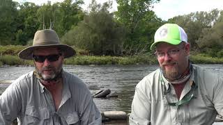 Salmon River Fishing report [upl. by Nyrraf]