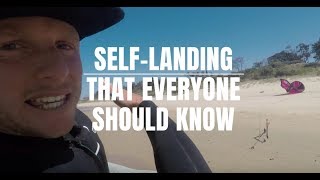 The Self Landing Technique Every Kitesurfer Should Know [upl. by Norak690]