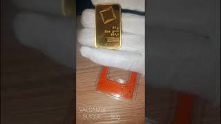 50g Gold Bar  Valcambi [upl. by Godard]