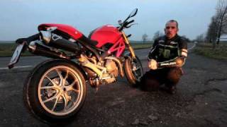 MCN Roadtest Ducati Monster 1100S [upl. by Aneelak688]