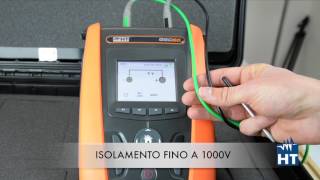 Tutorial prova isolamento fino a 1000V GSC60 [upl. by Venetia]