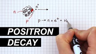 Positron Decay  A Level Physics [upl. by Nerahs]