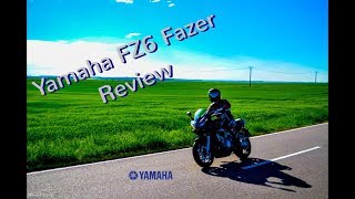 Yamaha FZ6 Fazer Review Deutsch German [upl. by Meeharbi847]