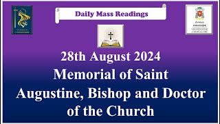 Daily Mass Readings 28th August 2024 [upl. by Noli]