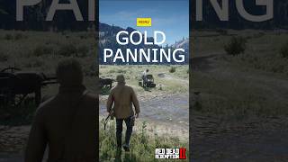 RDR2 Gold Panning at the Creek [upl. by Frendel]