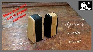 Make Your Own Salt And Pepper Shakers [upl. by Ardath]